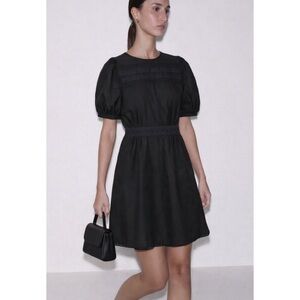 NWT Matin Este Lace Cotton Voile Mini Dress